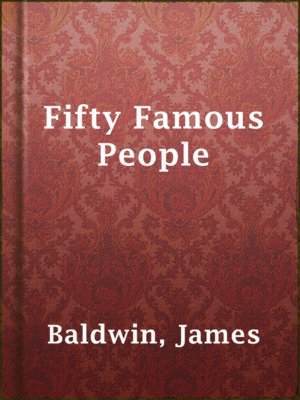 Fifty Famous People - ebook